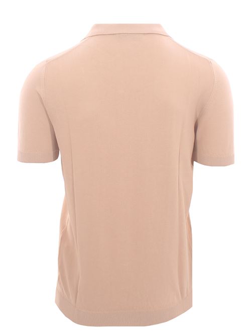 skipper polo DETWELVE | F-6215COTTON CREPEBEIGE